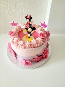 Gâteau Minnie et Mickey