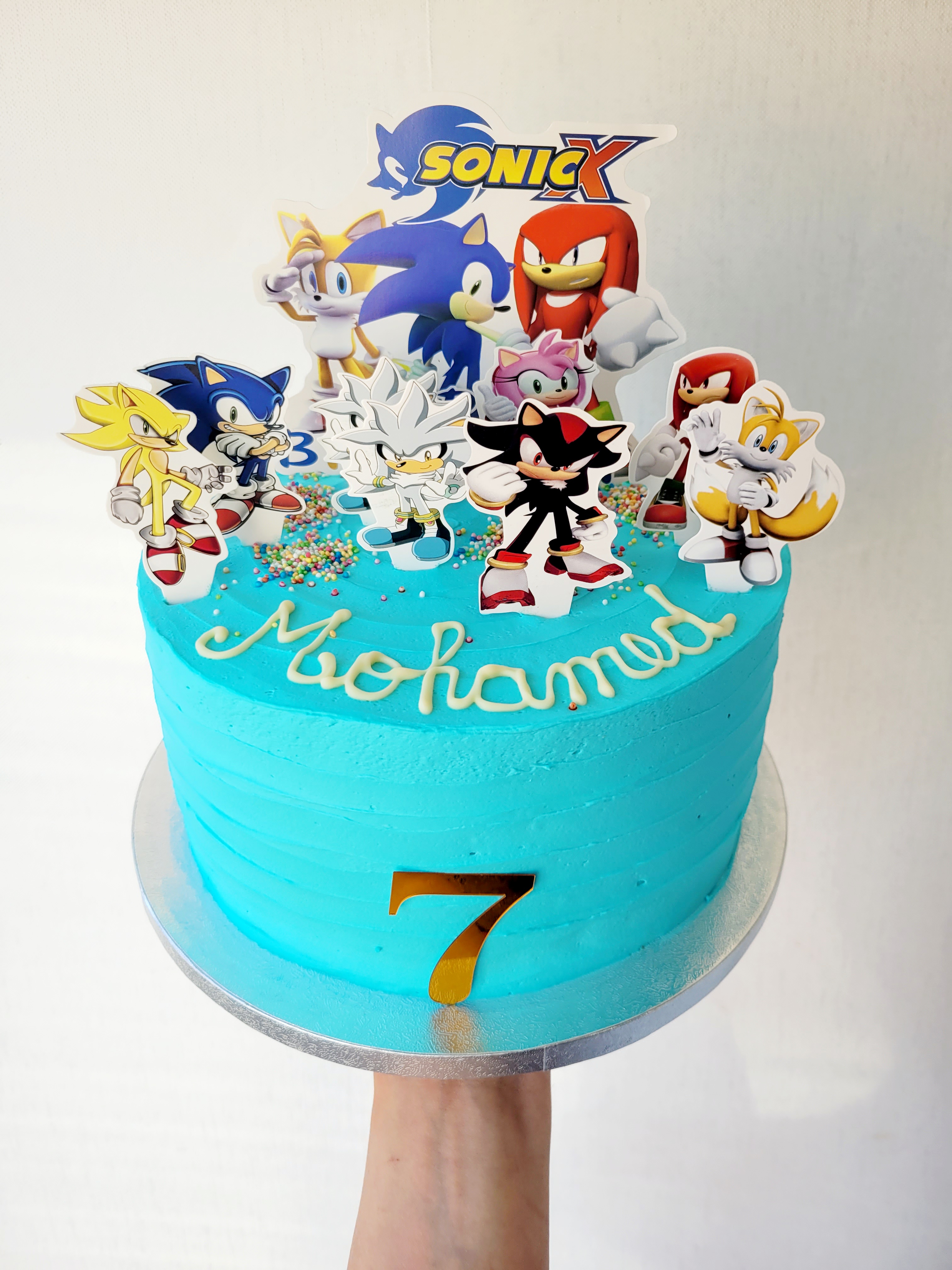 Gâteau Sonic