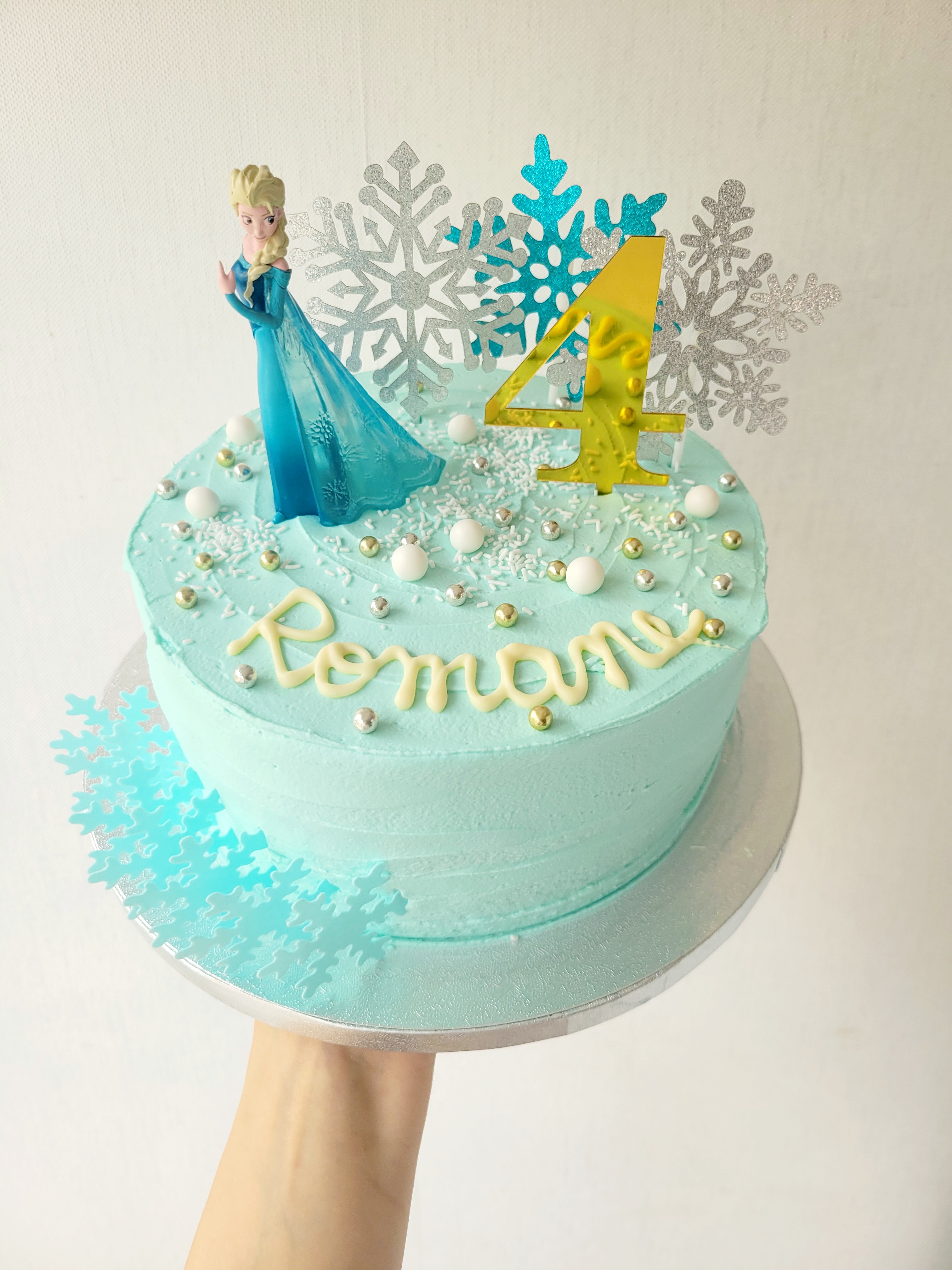 Gâteau Reine des Neiges