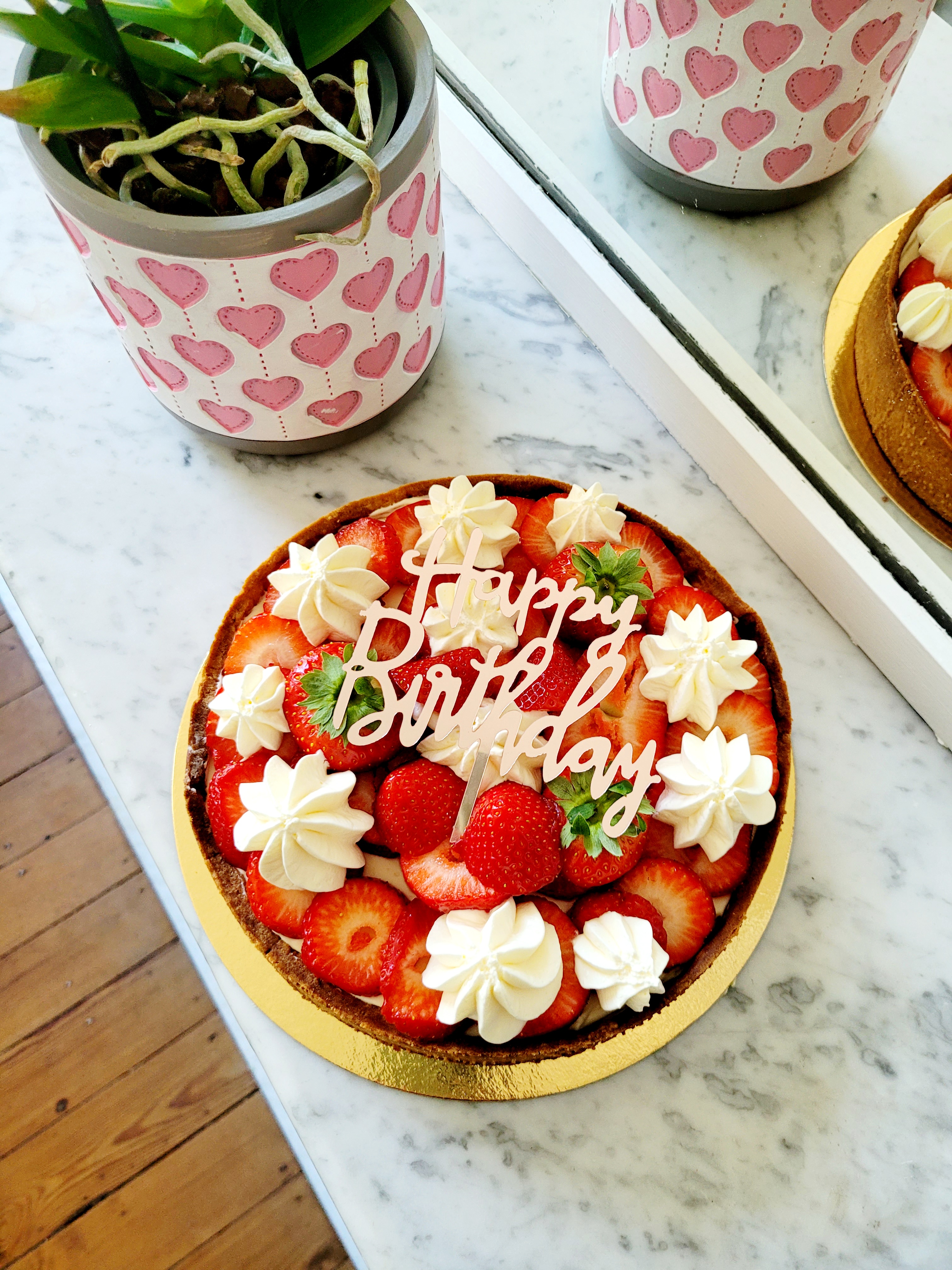 Tarte aux fraises
