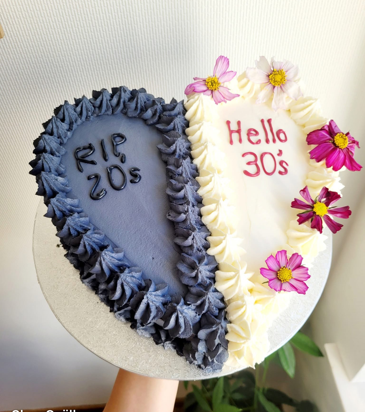 Gâteau RIP 29 Hello 30