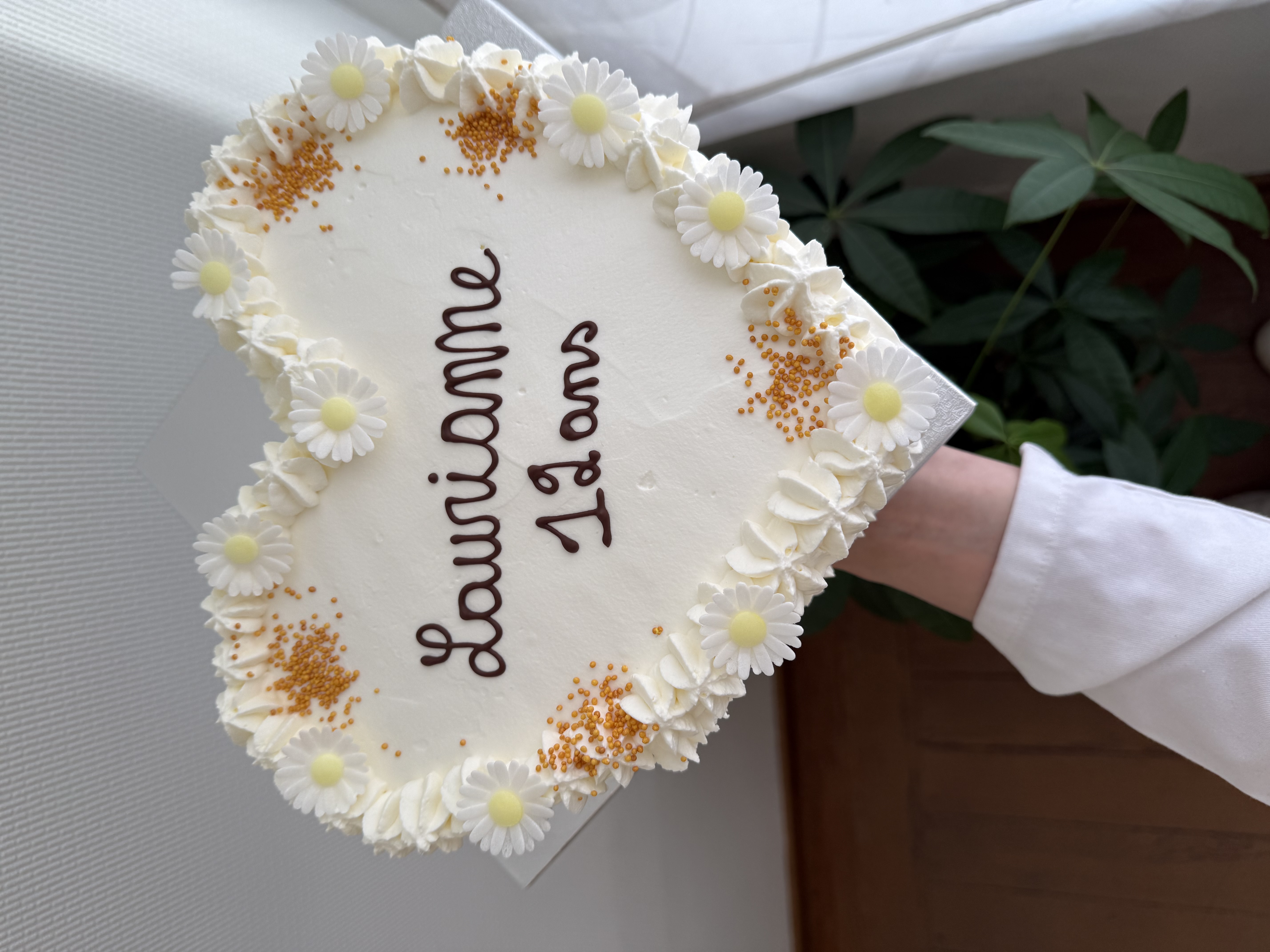 Gâteau vanille sans lactose